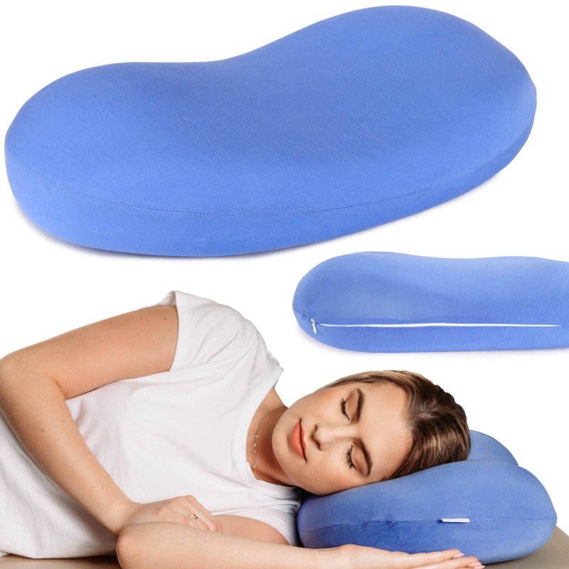 Orthopaedic pillow for sleeping, universal 59x32x10cm