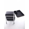 Professional pedicure chair with a foot stand and shelves CH-5005