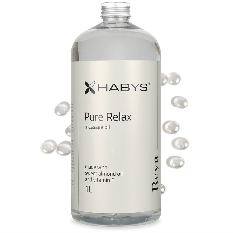 Massage Oil, Pure Relax, HABYS 1000 ml